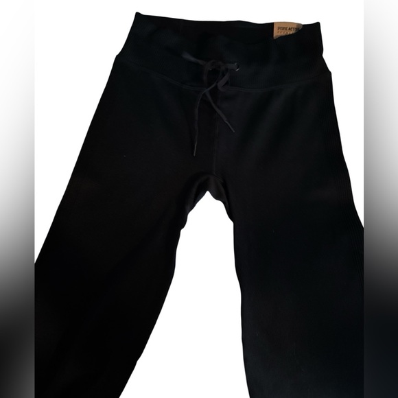 PINK Victoria's Secret Black hight waist Full Length Jogger - Picture 4 of 4